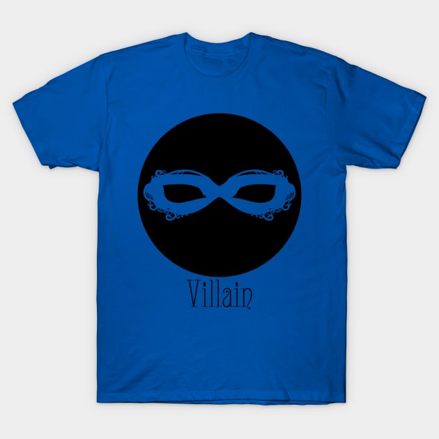 Black Masque - Villain T-Shirt by Thedustyphoenix